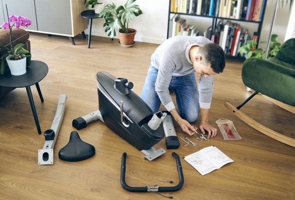 Stationary Bike Assembly in Issaquah